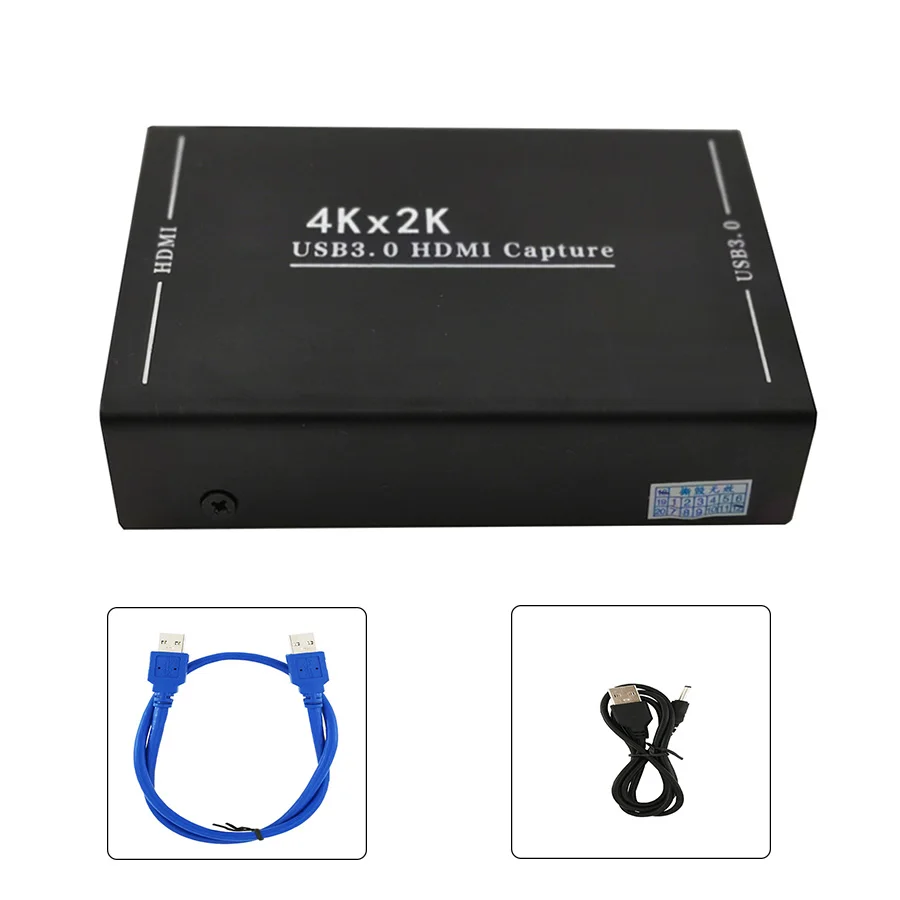 4K HDMI к USB 3 0 карта видеозахвата видеомагнитофон для OBS vMix видеоплеер VLC кодировщик