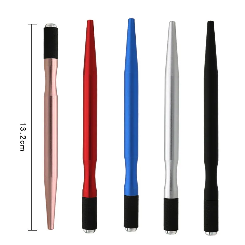 

New Arrival Round Flex Needle Lock-Pin Device Manual Permanent Makeup Embroidered Eyebrow Tattoo Pen Tebori Microblading Pen