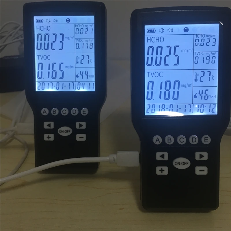 

Home use formaldehyde detector with CE RoSH standard