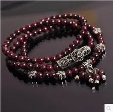 Buddha Bead Tibetan Natural Red Garnet Stone Prayer Bead Mala Buddhist Bracelet 108 Pcs For Women Satement Jewelry Buddha Bead Tibetan Natural Red Garnet Stone Prayer Bead Mala Buddhist Bracelet 108 Pcs For Women Satement Jewelry