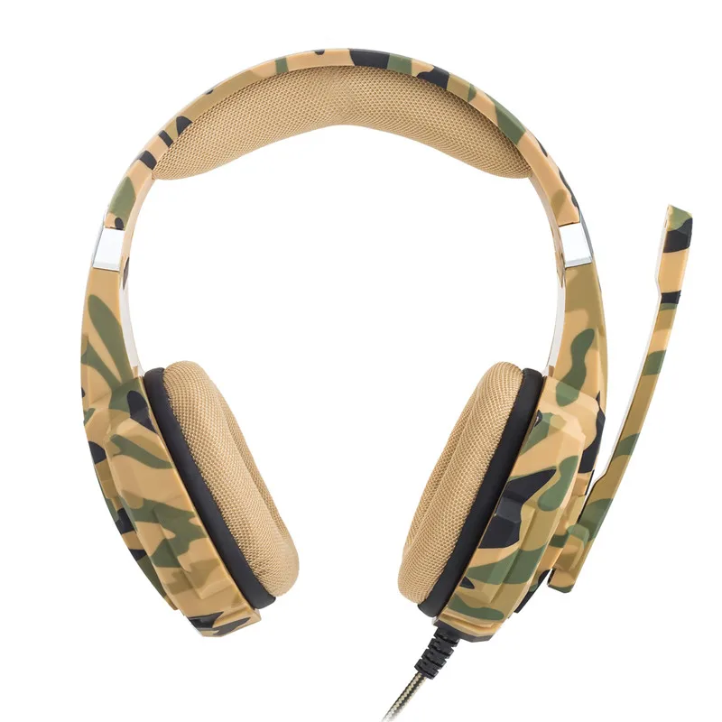 Игровые наушники KOTION G9600 с камуфляжной расцветкой и стереозвуком игровая