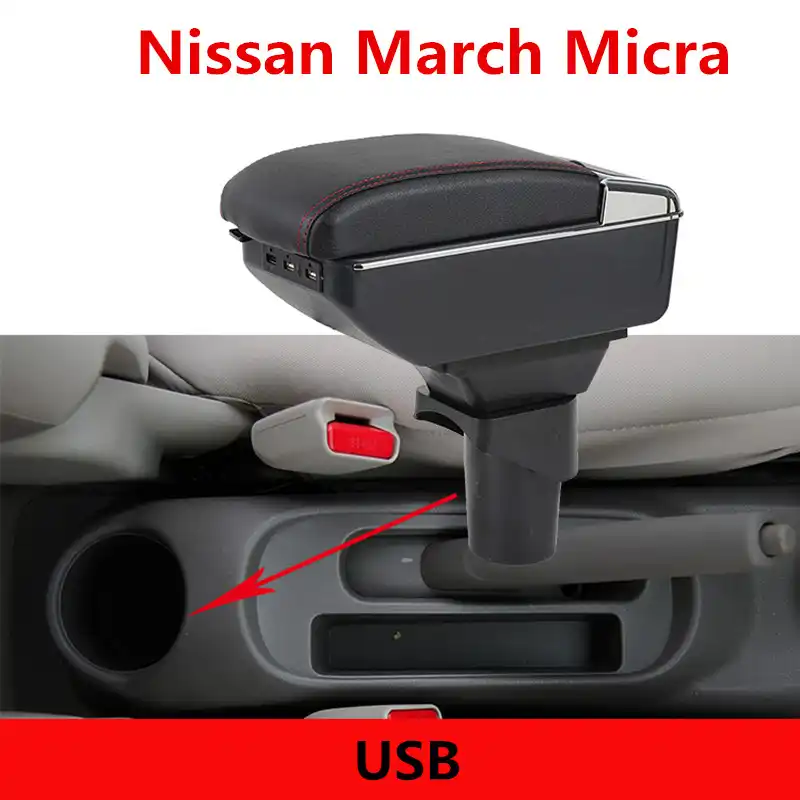 Luces LED de espejo retrovisor con funda para Nissan March Sunny Almera