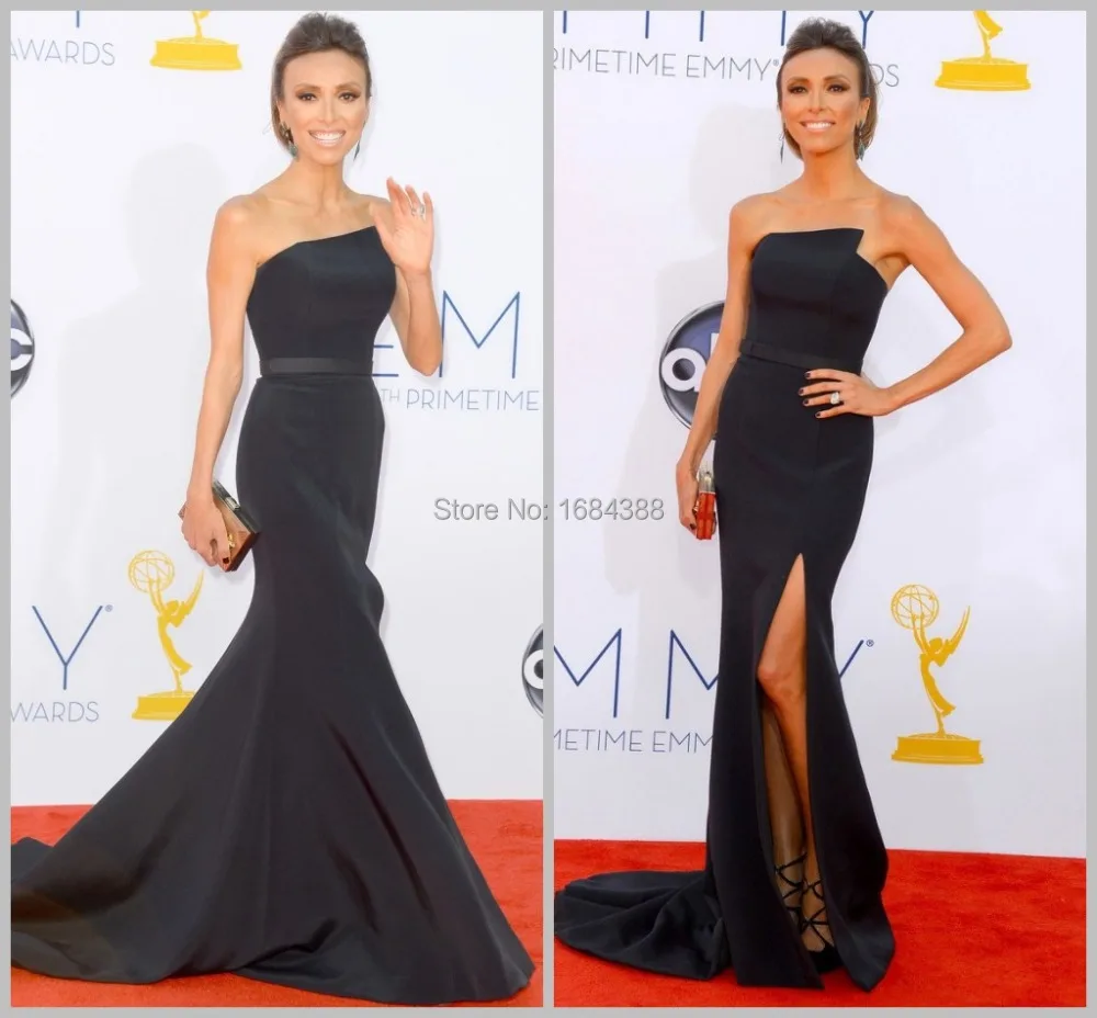 Y Black Oscar Awards Dresses A Line Scolloped Floor Length Y Black Oscar Awards Dresses A Line Scolloped Floor Length Celebrities Long Dress Vestido De Festa In Celebrity Inspired From Weddings Events