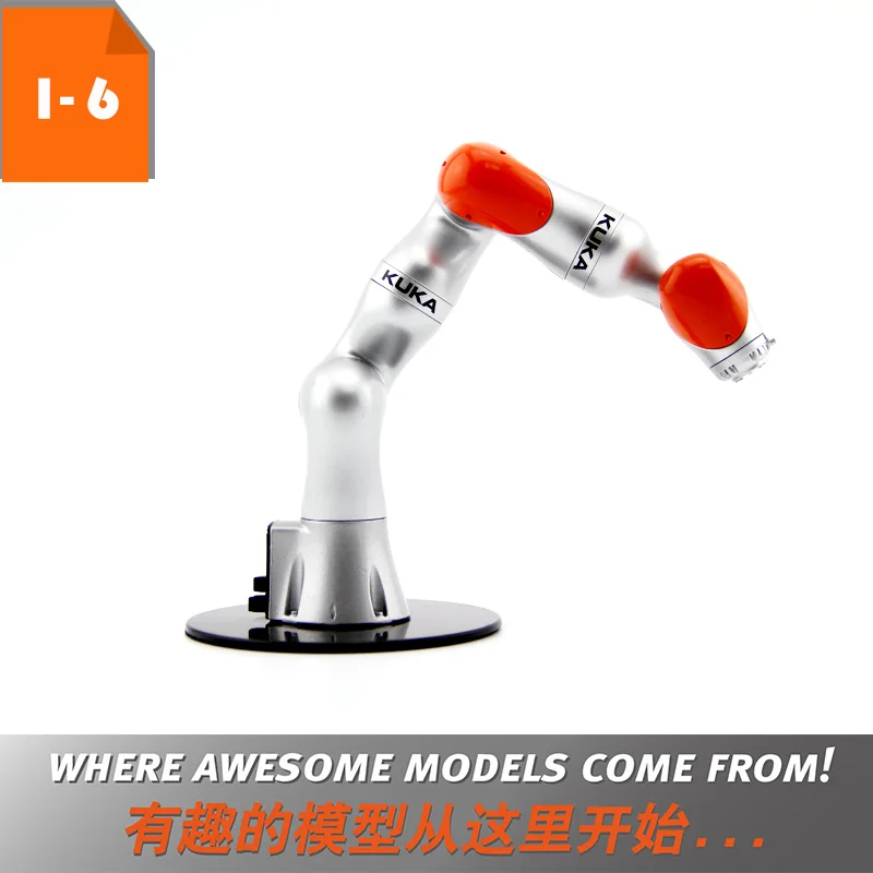 Коллекционная модель робота 3D игрушка в подарок масштаб 1:6 промышленного KUKA LBR iiwa