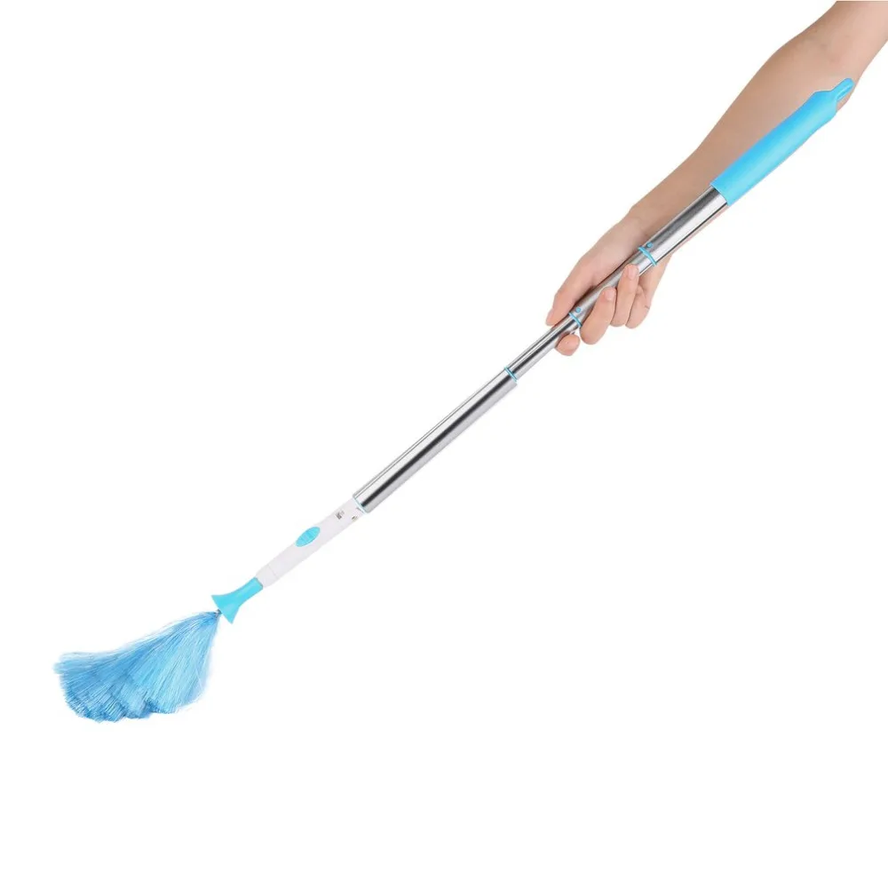 

AMW Rotary Duster Cleaner Electric Feather Duster 180 Degree Bending 360 Degree Rotation Cleaning Brush Dust Collector