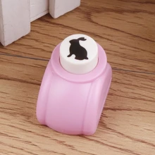 Фотоальбом DIY 1,5 см форма кролик ремесло удар детей среднего размера ручная дырокол детская игрушка перфоратора