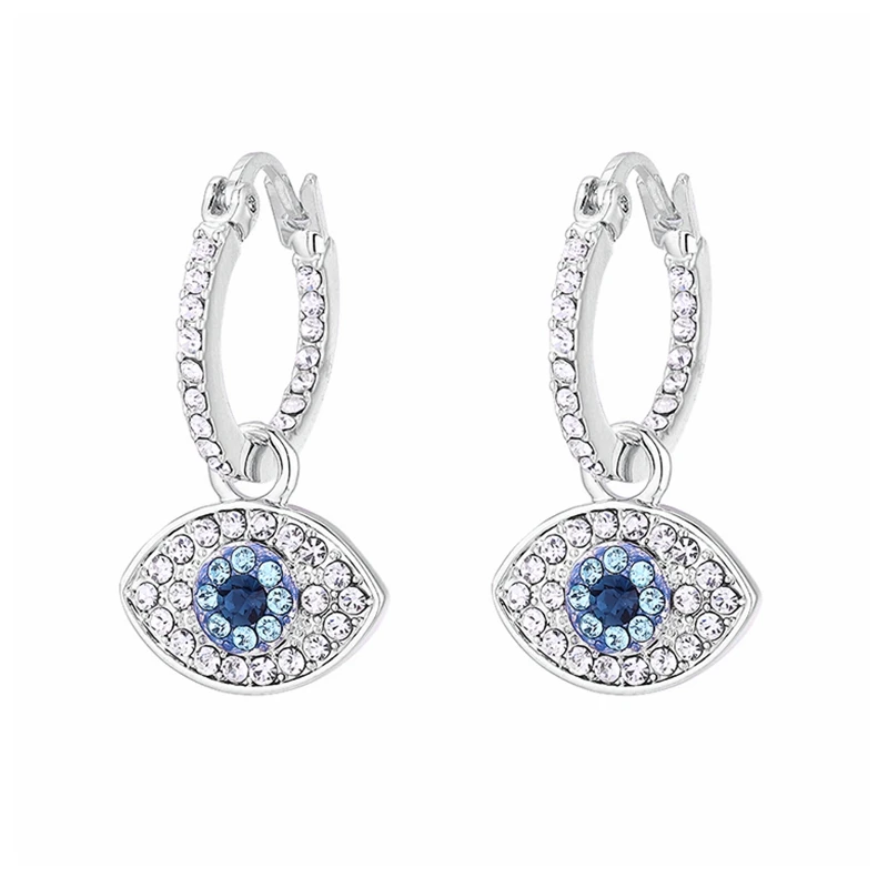 

Labekaka Crystal earrings--unique jewelry of the eye of the sky Daily leisure jewelry accessories Crystal from Swarovski