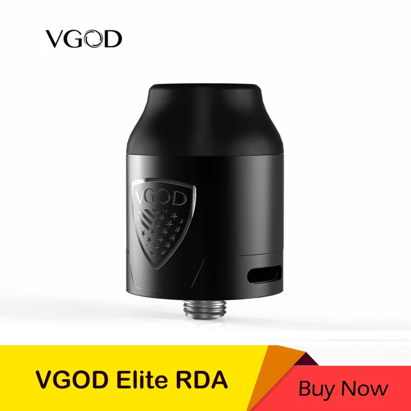 

Original VGOD Elite RDA Tank Atomizer Dual Vertical Post Design fit vgod pro mech mod elite mod electronic cigarrate