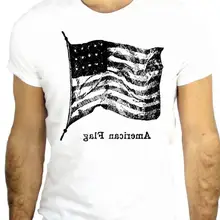 Camiseta de algodón negra de moda I Love You Vintage bandera de Estados Unidos Nueva York Estados Unidos Uk Chicago haz mi propia camiseta 2019