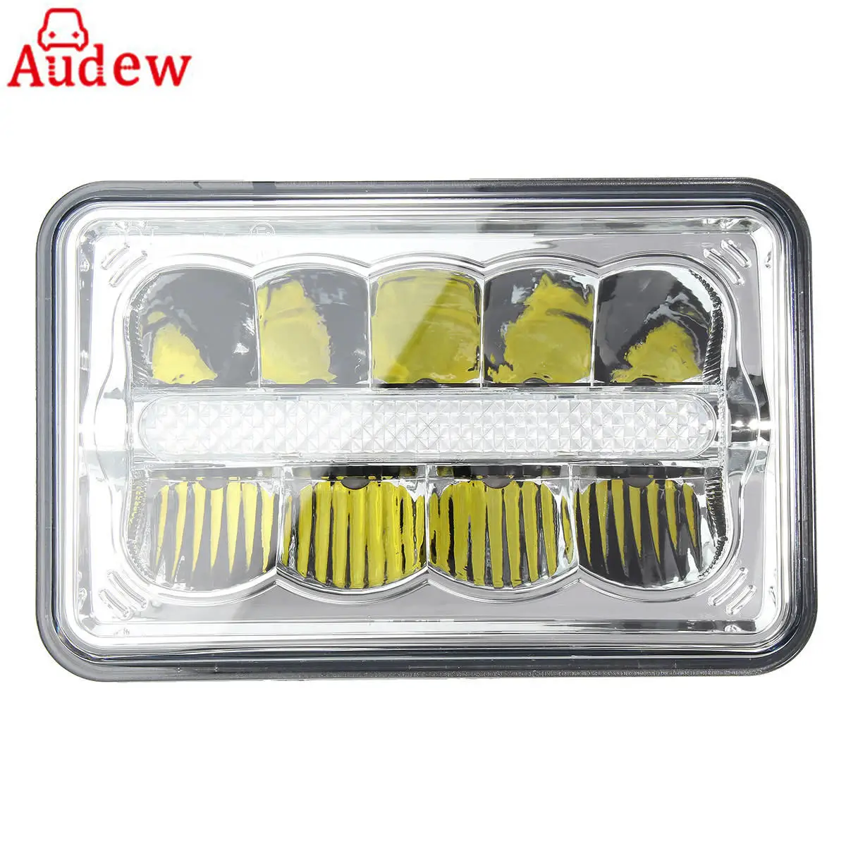 

4x6Inch Auto DRL Led Headlamp truck headlight 6x7" Hi/Lo Beam Square led headlight H4 for Jeep/wrangler