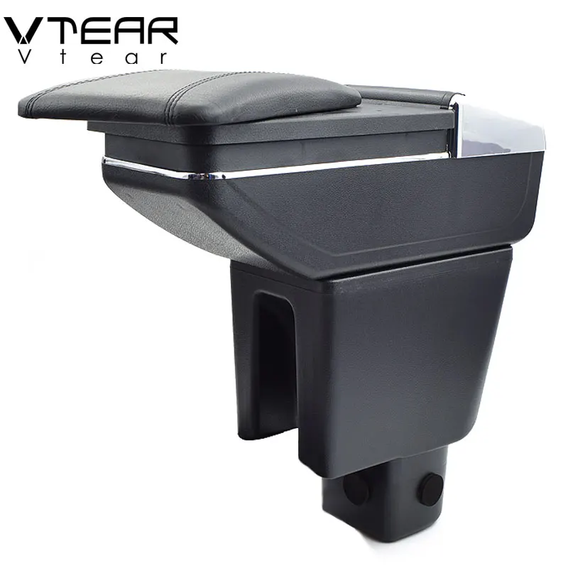 

Vtear For Honda Amaze armrest box central Store content box cup holder ashtray interior car-styling decoration accessory 14-18