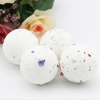 

40g Bath Bomb Shower Fizzy,Natural Dried Flowers Spa Bomb Bath Salt Moisturizing Skin Spa Bomb Ideal Gift for Women