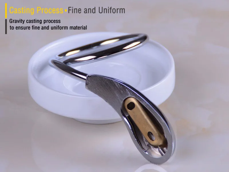 chrome Soap dish wall mounted brass d