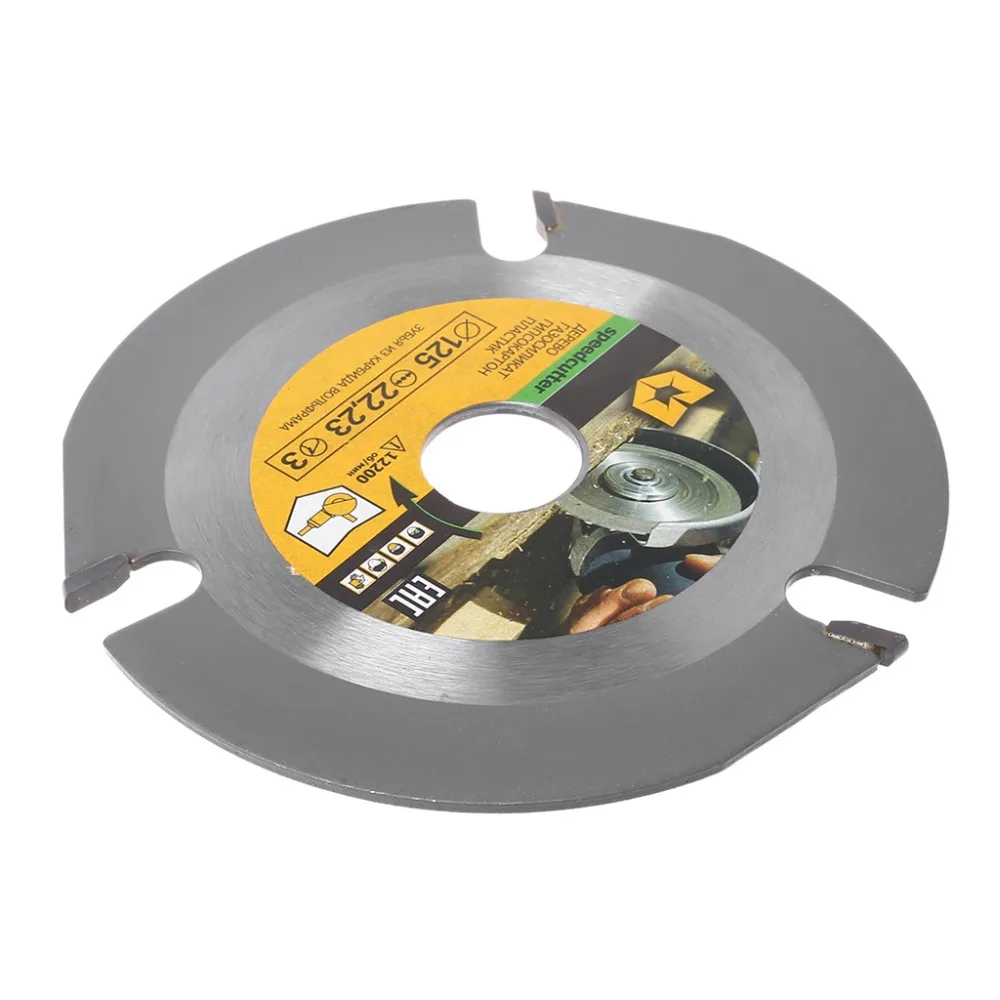 125mm 3T Circular Saw Blade Multitool Wood Carving Cutting Disc Grinder Carbide Power Tool Attachments