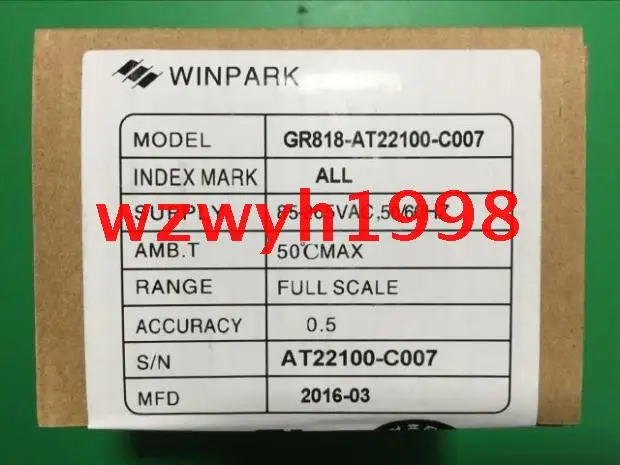 

WINPARK Changzhou Huibang GR818 temperature control GR818-A-at22100-c007 new original