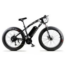 Vtt v&eacute;lo &Eacute;lectrique 48 v 500 w 10 UN 27 vitesse 26 "X 4.0 puissant &eacute;lectrique graisse v&eacute;lo batterie au lithium Hors v&eacute;lo de route(China)