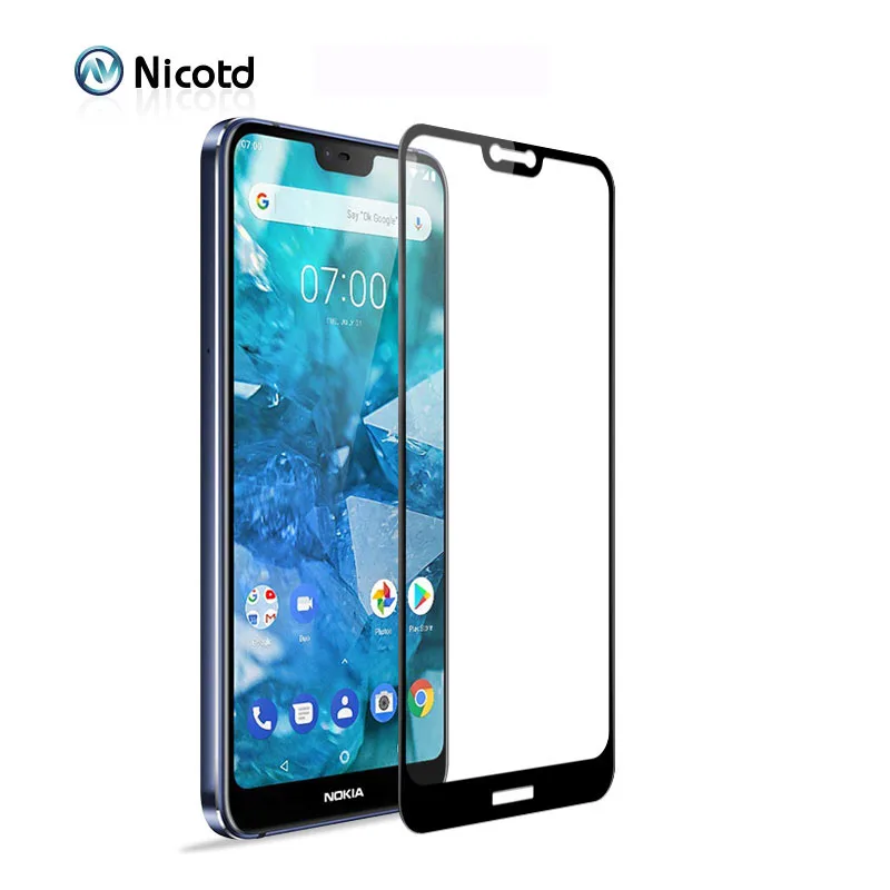 Nicotd для Nokia 3 2 4 6 8 7 закаленное стекло Защита экрана полное покрытие Защитная