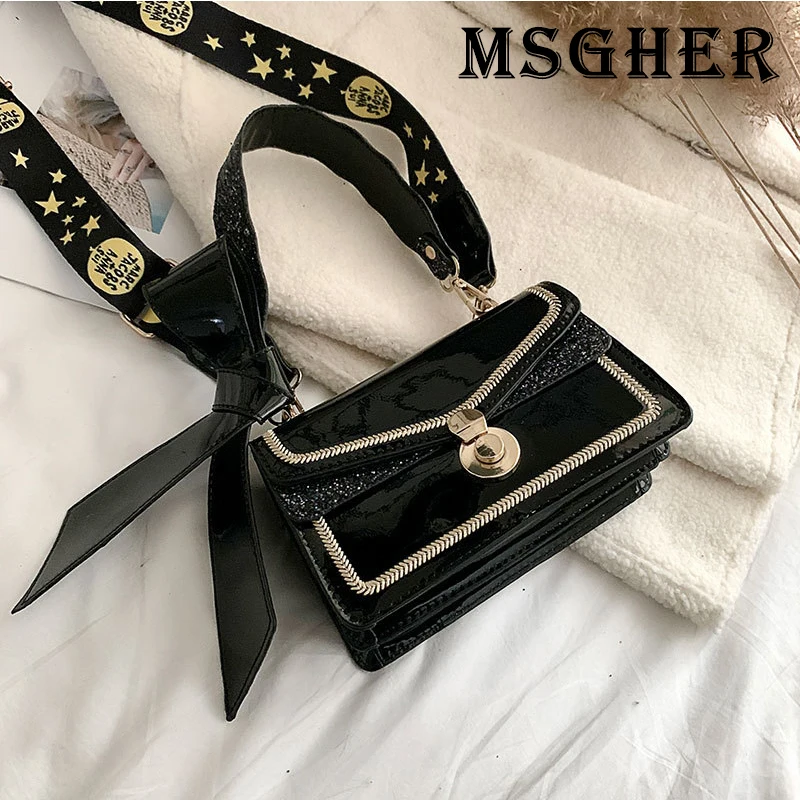 

MSGHER New Arrival Fashion Luxury Women Handbag PU Leather Shoulder Bags Lady Large Capacity Crossbody Hand Bag Sac A Main