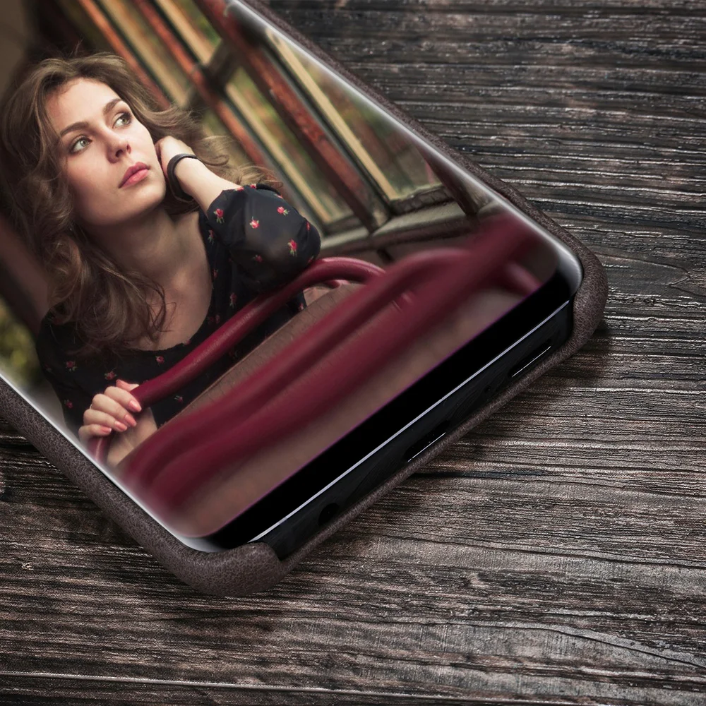 X Level чехол для samsung Galaxy S10 Plus из искусственной кожи Note 9 телефона s черный|case for
