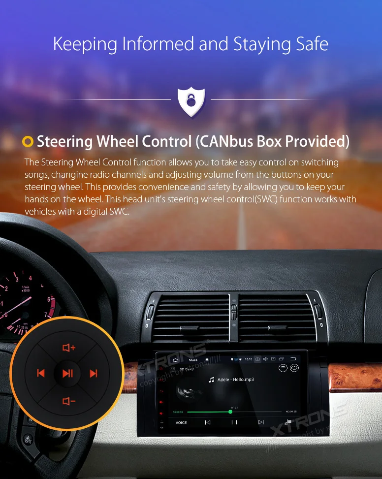 Excellent 9" Android 8.0  OS Car Multimedia Radio for BMW X5 E53 1999-2006 E39 M5 1999-2003 E39 1995-2003 with Car Play Function Support 20