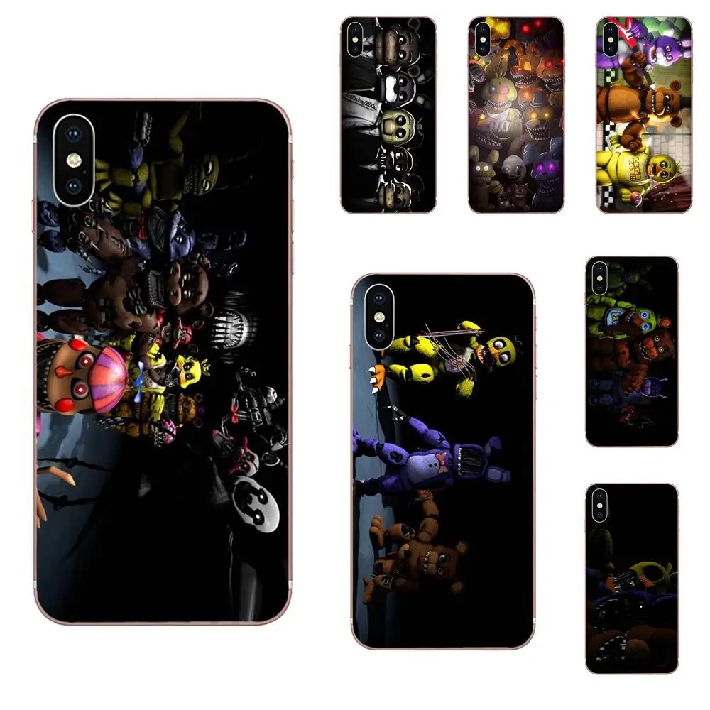 

For Huawei Honor Mate 7 7A 8 9 10 20 V8 V9 V10 G Lite Play Mini Pro P Smart Soft TPU Cell Cover Case Sfm Fnaf Animatronics