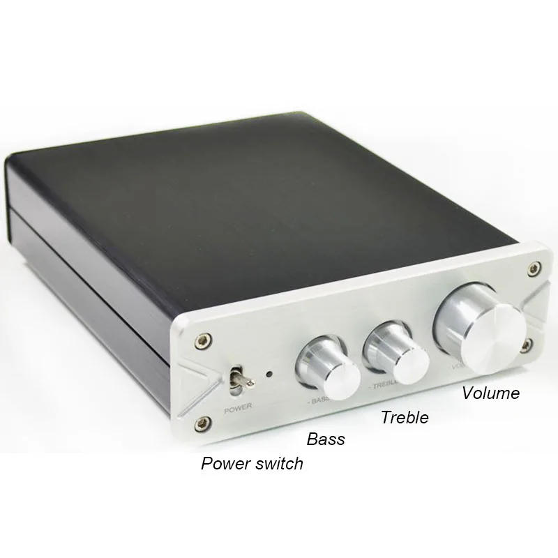 Lusya QCC3003 Bluetooth цифровой усилитель мощности TPA3116 2 0 стерео 100 Вт + аудио PCM5102 DAC для 4 8