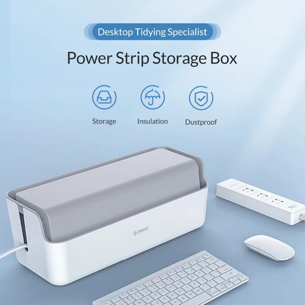  ORICO Protect Wire Storage Box Cable Winder Manager Power Strip Cord Box Line Storage Organizer Cab