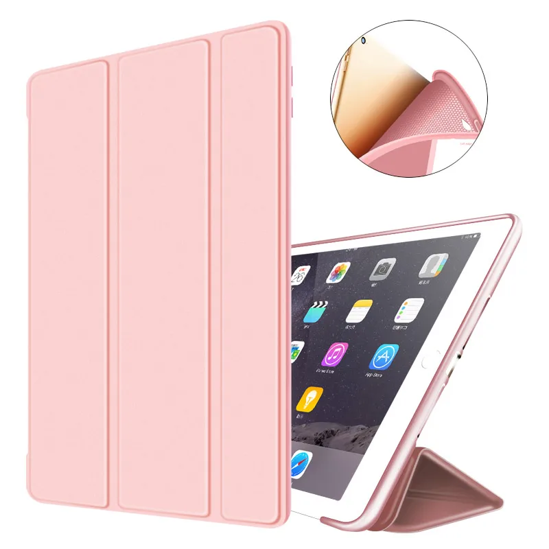 Smart Case for ipad air2 Flip Ultra Thin Leather Stand Cover case for
