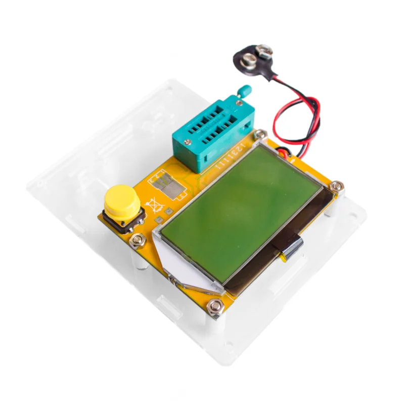Прозрачный акриловый чехол для телефона тестер транзисторов ESR SCR/MOS|acrylic case|tester