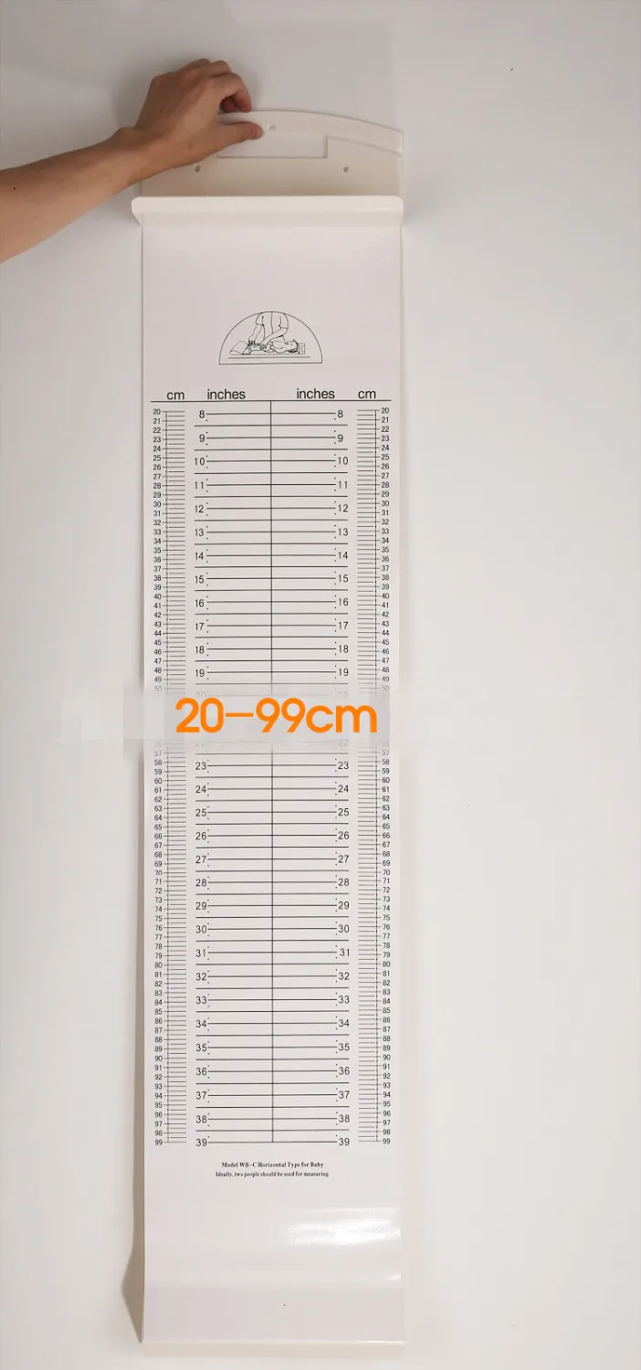 0-100 см популярный дизайн ребенка измерение высоты весы/Infantometer мягкий ПВХ для младенца коврик для занятий спортом линейка роста Линейка для карты ленты