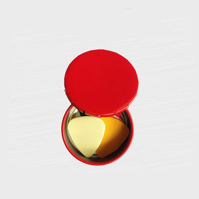 

Custom Celluloid/Nylon Guitar Picks with Assorted Colors Round Tin/Can Box Rock on Touring Mediators Guitar Plectrum