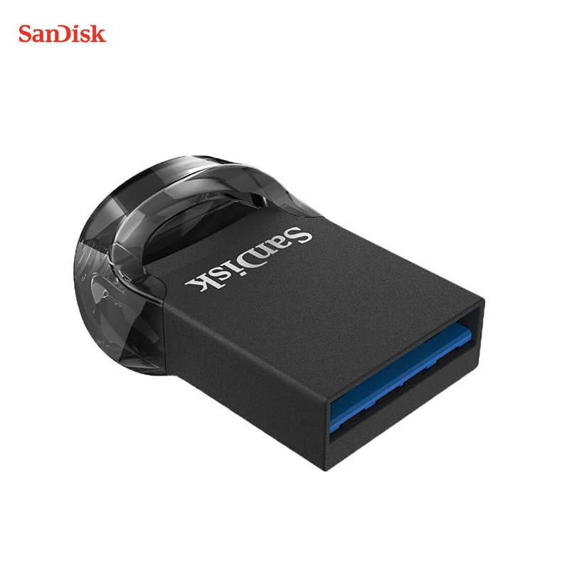 SanDisk FIT USB 3,1 флэш-накопитель 128 Гб 64 ГБ 32 ГБ 16 ГБ 130MBS Bultra Pen Drive CZ430 U диск Флешка для компьютера