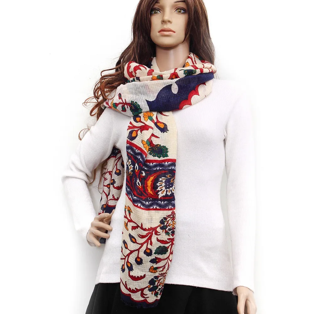 Brand Scarf Women Luxury Printed Scarves Fashion Designer Soft Shawls