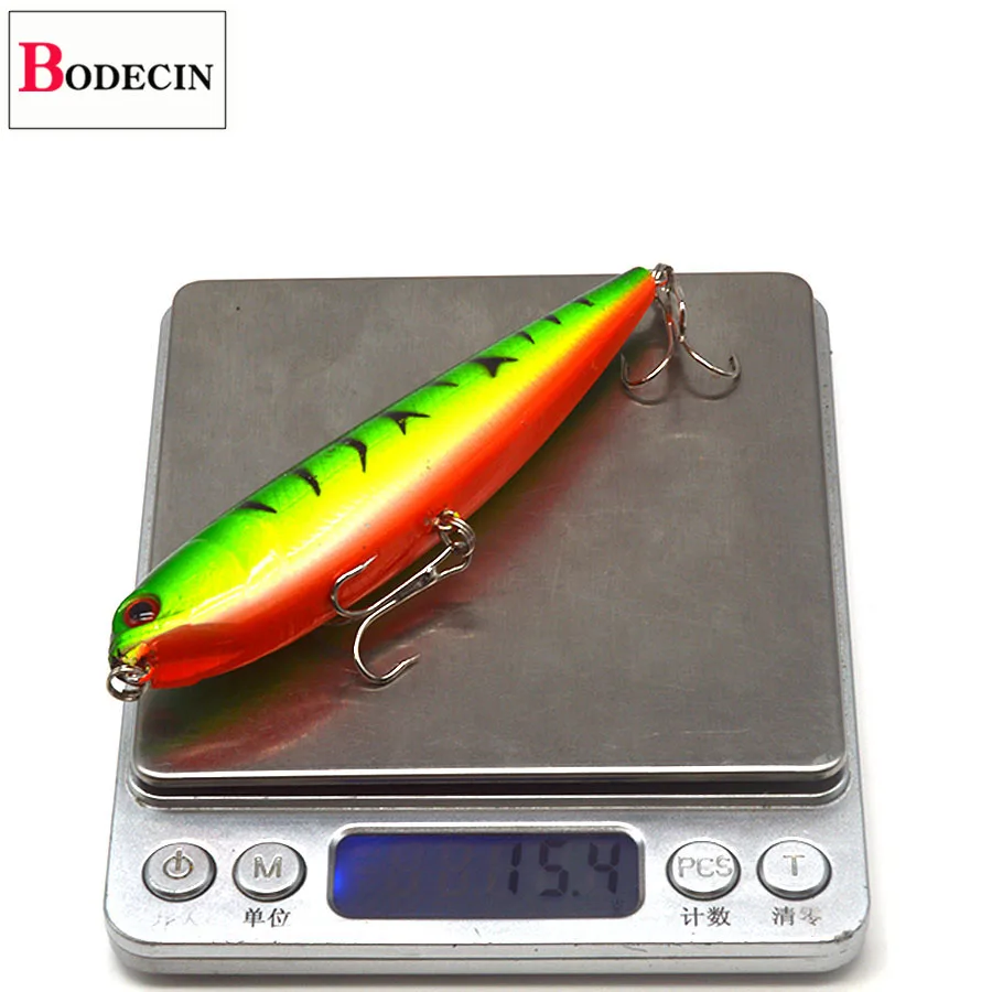 Hard Artificial Fishing Pencil Lure Topwater Wobbler For Trolling Trout 1PCS Jerkbait Tackle Sea Fake Laser Fishing Baits China (11)