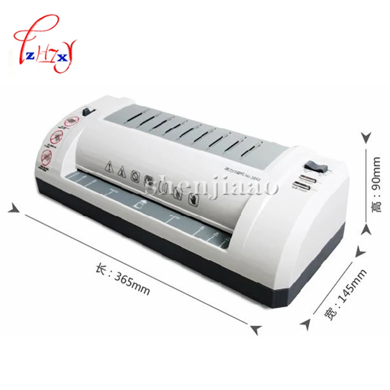 3893 Energy saving hot oca vacuum laminator A4 concise fashion mute type laminating machine / photographs machine