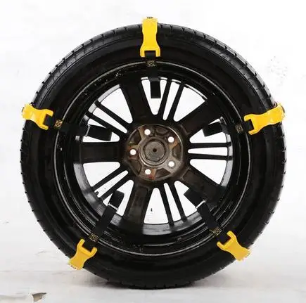 Hot Sale 2017 New 10pcslot 37x4.7cm Car Tire Snow Chains Beef Tendon VAN Wheel Tyre Anti-skid TPU Chains (3)