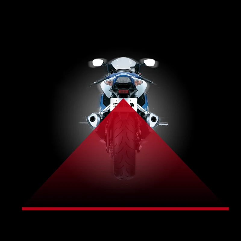 laser light motorcycle