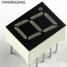 10PCS 0.56inches 7 Segment 1 Digital LED Display Super Red Common Cathode