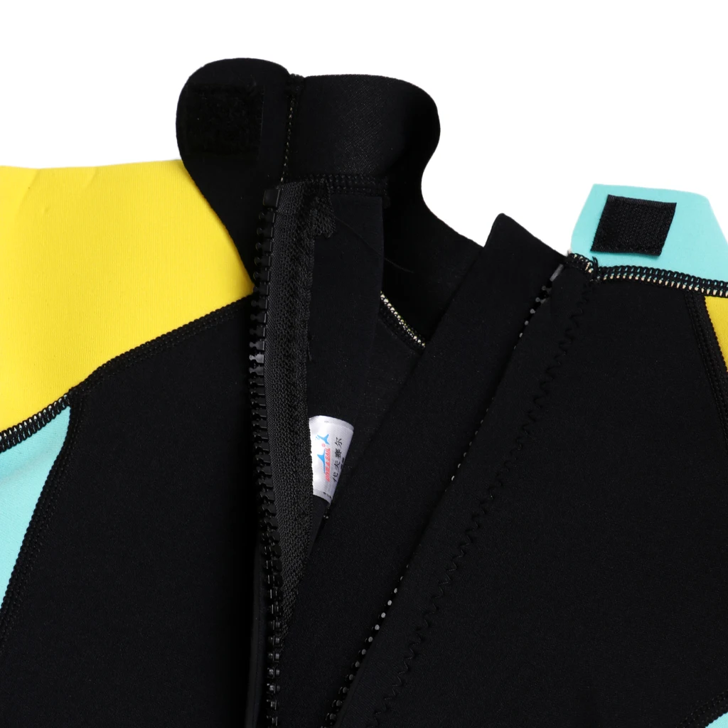 2.5mm Neoprene Surf Sports Swimming Wetsuit Full Body Swimwear UV Protection SPF 50+ for Girl Kids 3 Colors