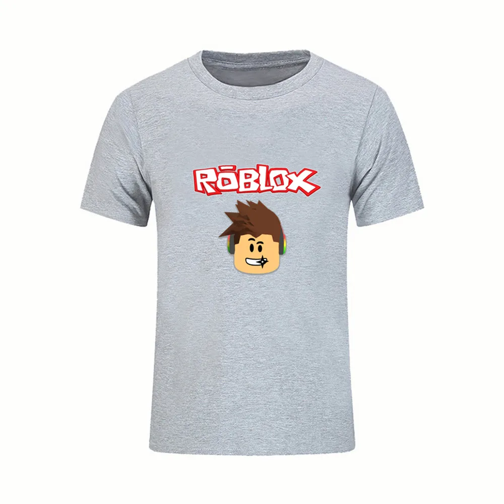 Us 581 46 Offnew High Quality Clothes Mens Roblox T Shirts 3d Big Size Round Collar Youth Natural Cotton Male Tshirts 6xl Rashguard T Shirt In - 
