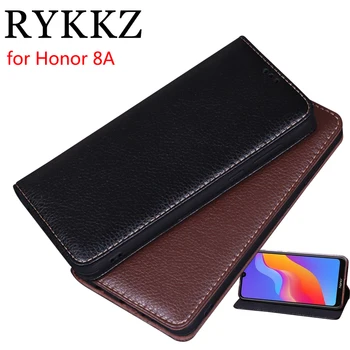 

AIBOULLY For Huawei Honor 8A Case Soft Silicone Back Flip Leather Cover Original For Honor 8A Case Hard Fundas Phone Bag Capas