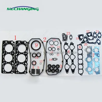 

For MITSUBISHI SHOGUN PAJERO II 6G72 V43W Engine Rebuilding Kits Full Set Automotive Spare Parts Engine Seal Gasket MD973444