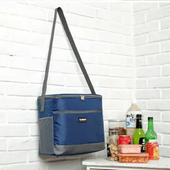 

Simple Portable Lunch Bag New Solid Color Thermal Insulated Lunch Box Tote For Women Kids Bags Waterproof Unisex Picnic Bags