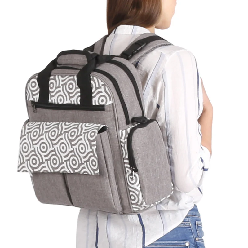 Mummy Nappy Maternity Bag Multifunction Baby Diaper Bag Large Capacity Travel Nursing Backpack Newborn Bags Mochila BB6073 (13)