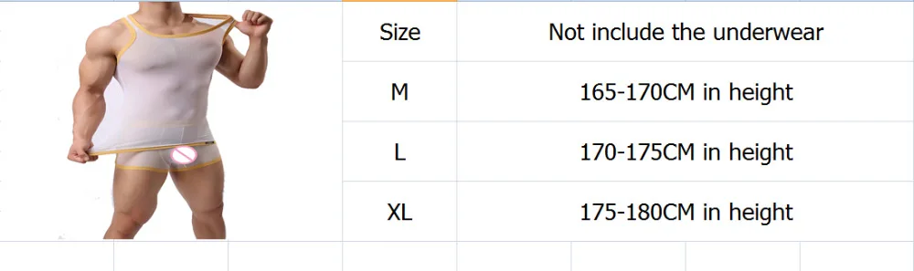 Сексуальные супер тонкие мужские майки для бодибилдинга, прозрачное Сетчатое нижнее белье, экзотическая домашняя одежда для сна, Спортивная майка