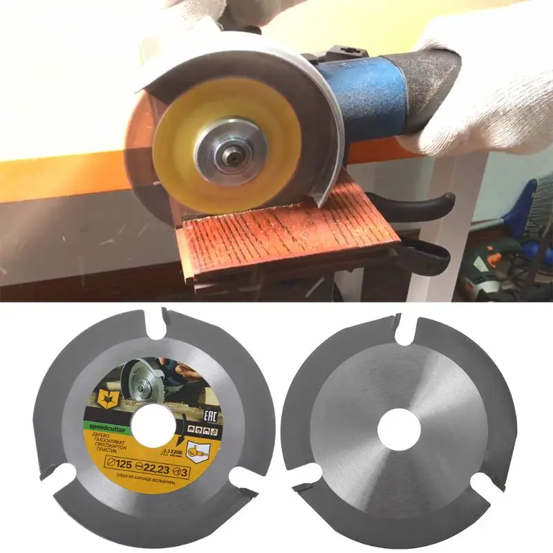 

125mm 3T Circular Saw Blade Multitool Wood Carving Cutting Disc Grinder Carbide Power Tool Attachments