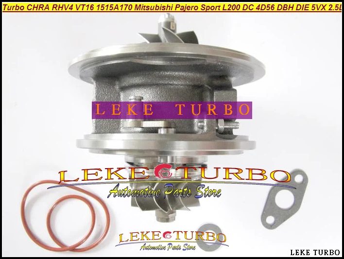 Turbo Cartridge CHRA RHV4 VT16 VT-16 1515A170 VAD20022 For Mitsubishi Triton Intercooled Pajero Sport L200 DC 06- DI-D 4D56 2.5L (2)