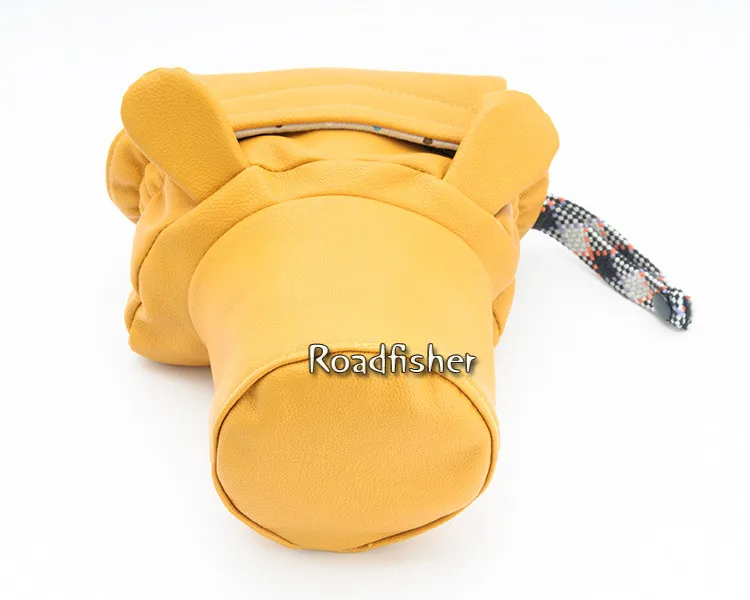 PU leather waterproof camera pig bag insert -14