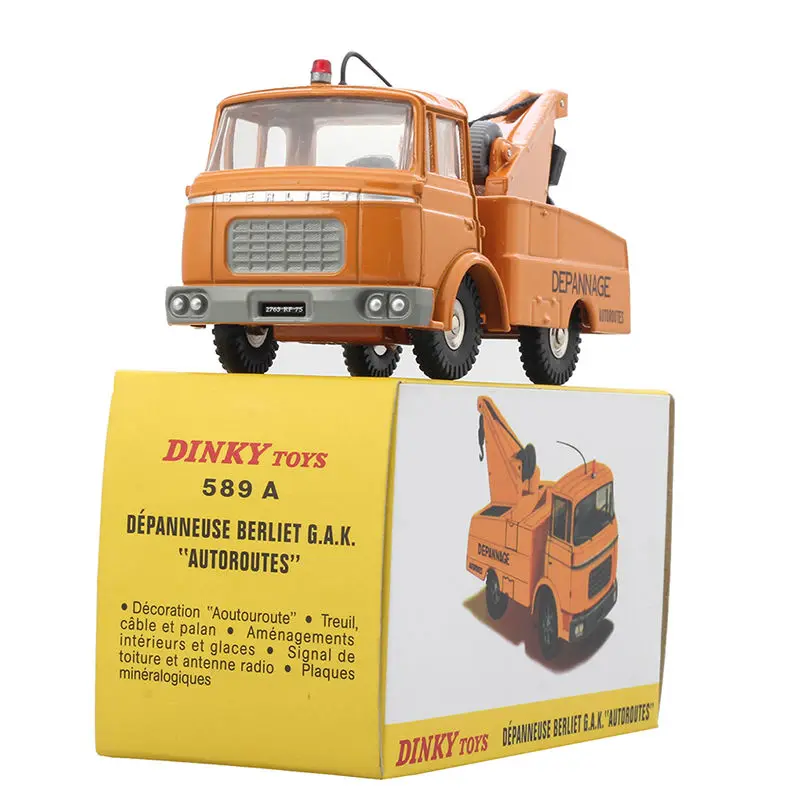 At las 1:43 Dinky игрушки 589 высокоскоростная дорога аварийный ремонт кран бутик сплав