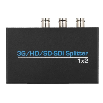 

1X2 3G Hd Sd-Sdi Video Splitter Combo Box Bnc 1 In 2 Out Distributor 1920x1080P For Hdtv(Eu Plug)